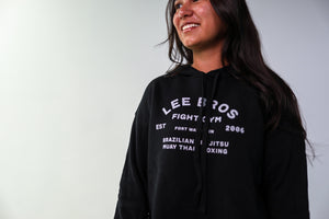 Lee Bros Crop Hoodie